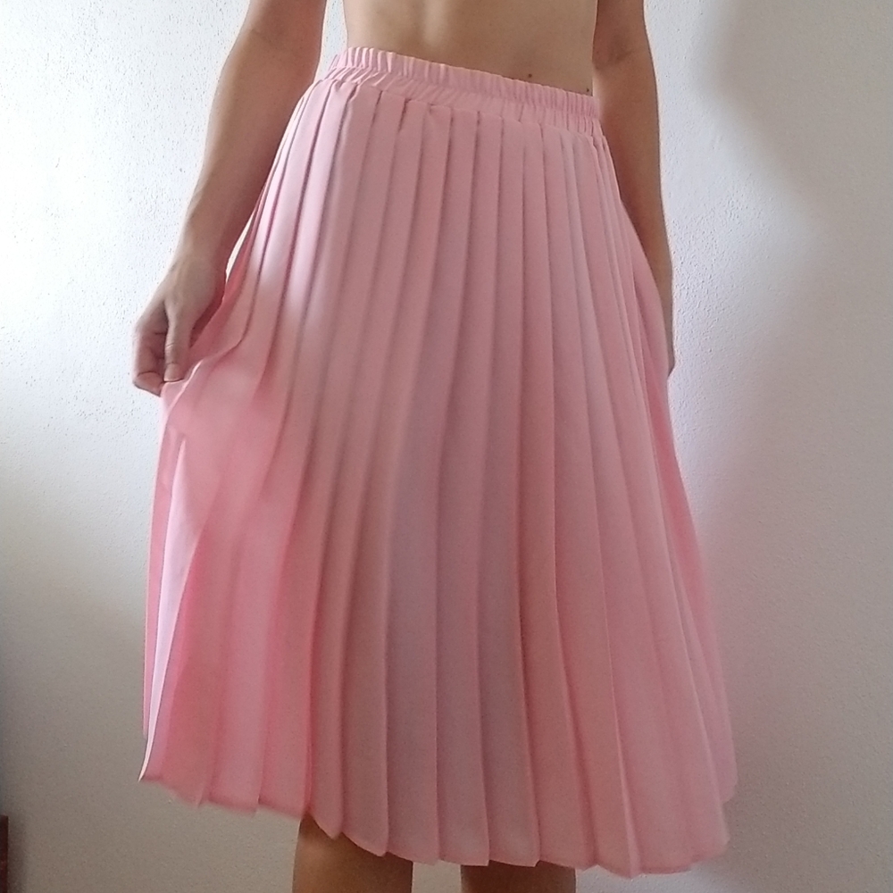 Pink skirt